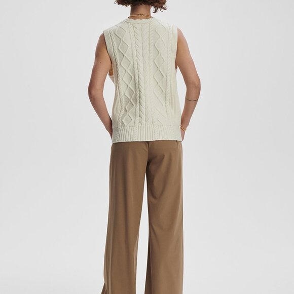 Varley Kay Cable Knit Vest-NWT NEVER WORN MSRP$120 - Picture 3 of 12